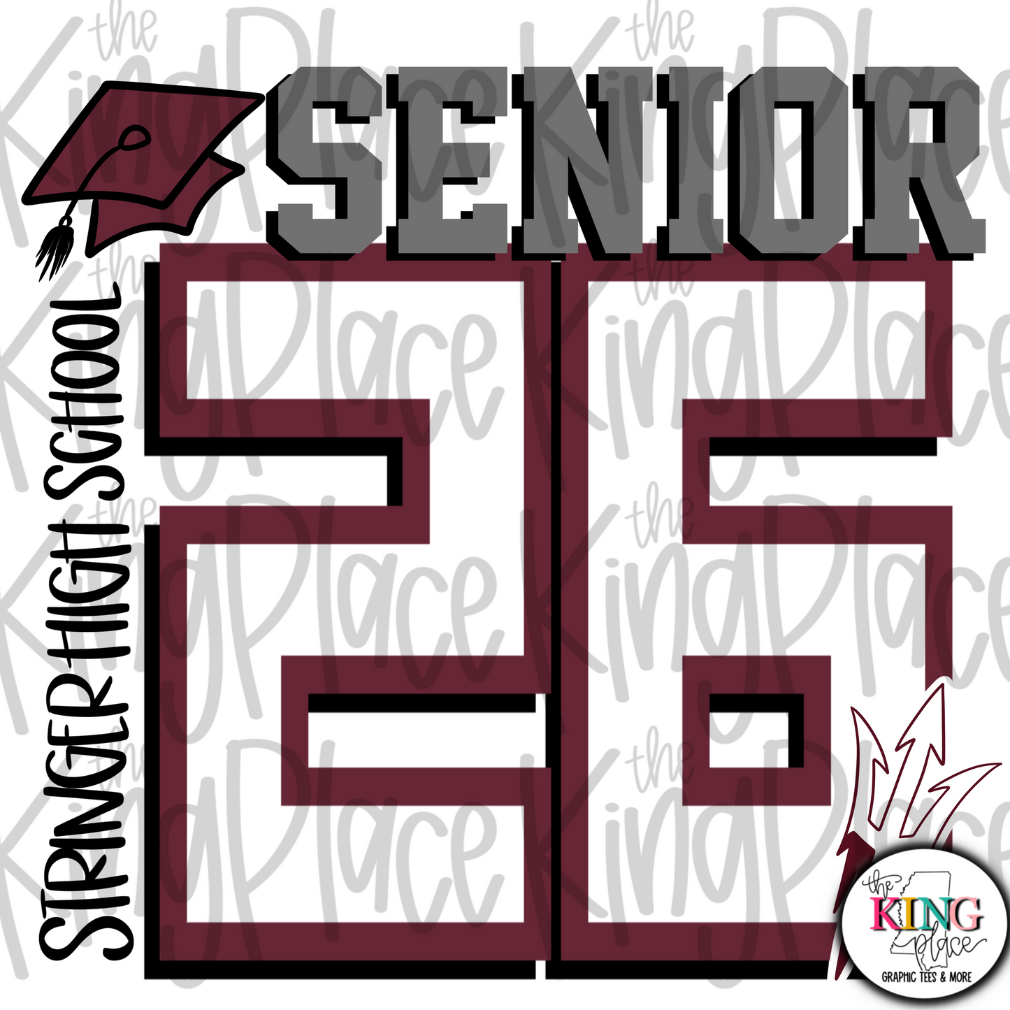 Stringer Senior Shirt (Design 2)