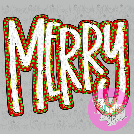 Merry (red and green)