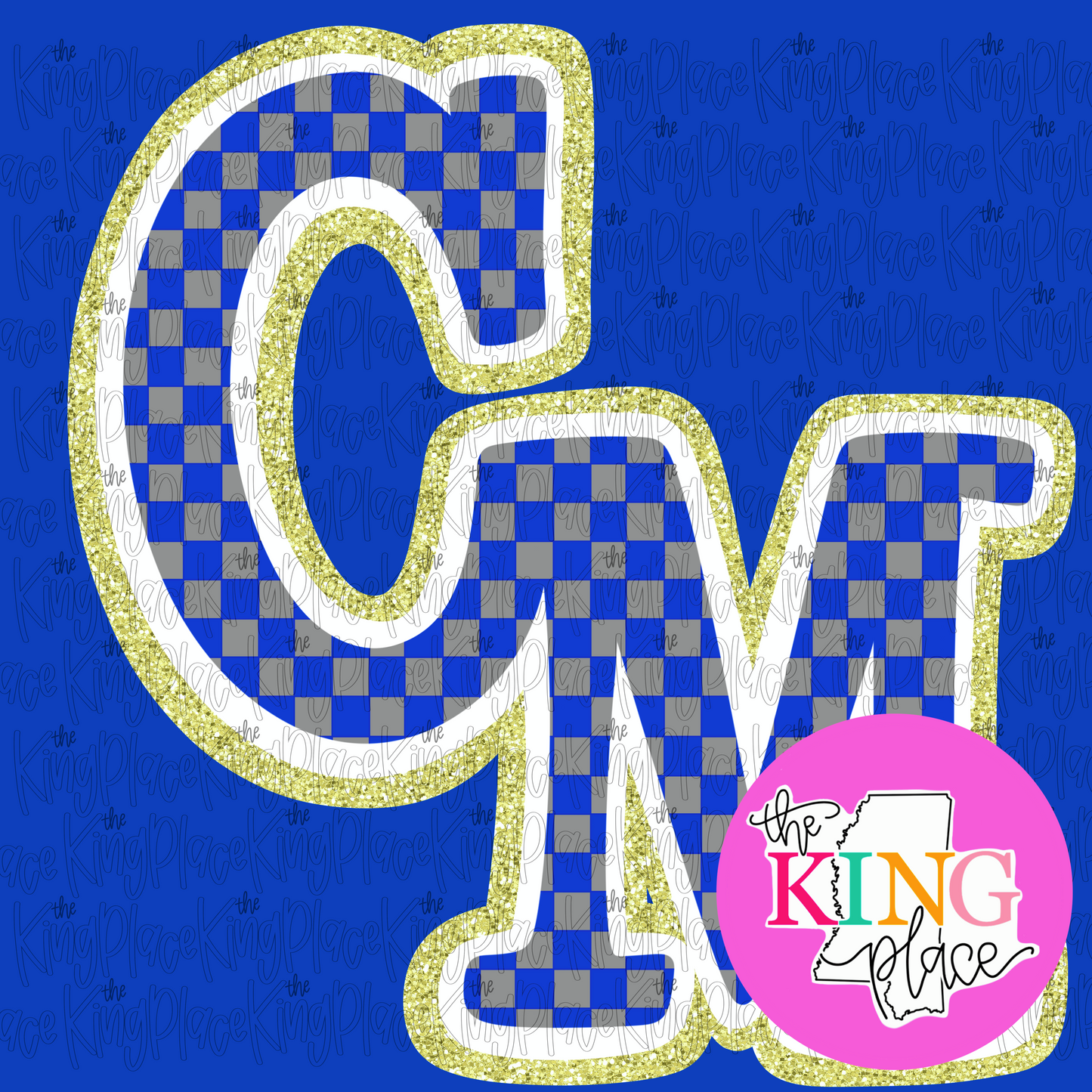 Royals CM checkered (GOLD)