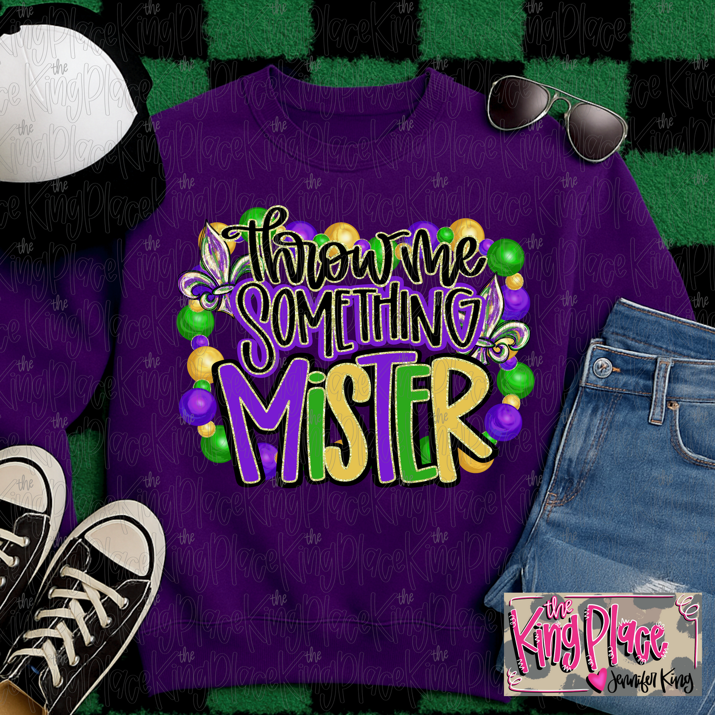 Mardi Gras Throw me something Mister!