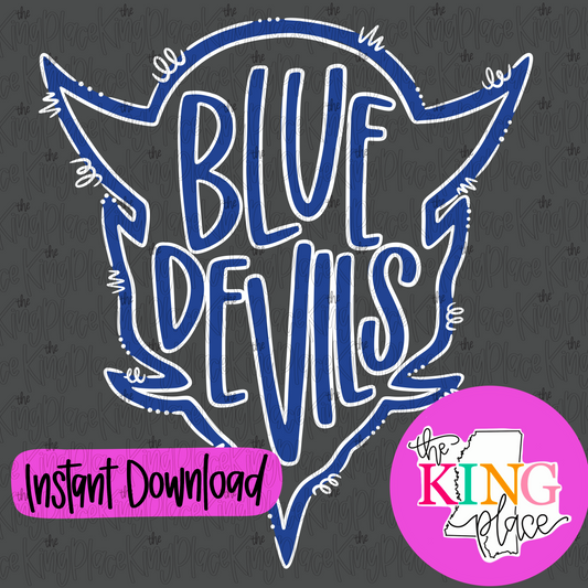 Blue Devils outline