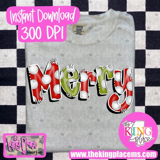 Merry (polka dots)