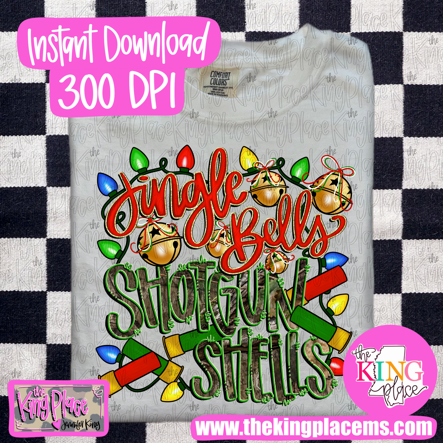 Jingle Bells Shotgun Shells (Mossy)