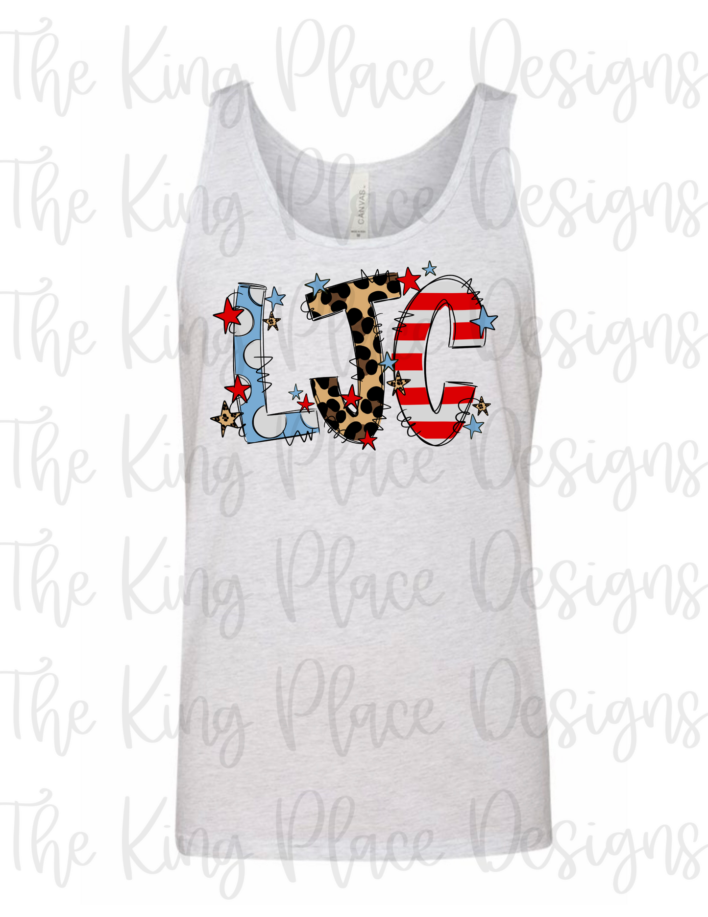 Powder Blue LJC Tee/Tank