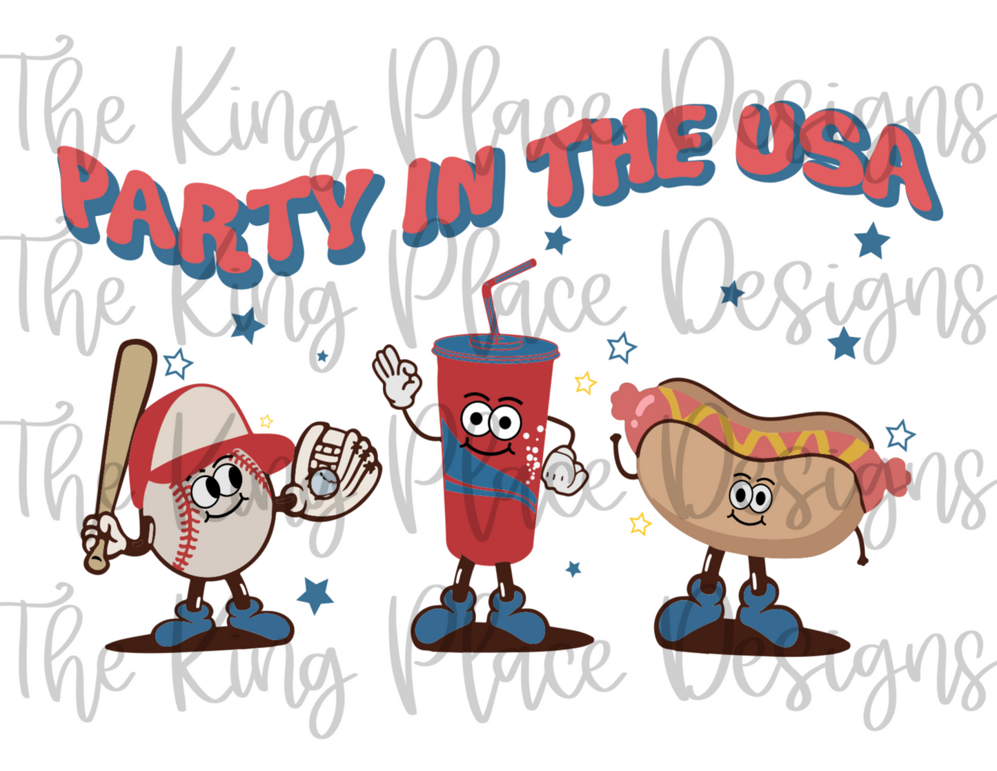 Party in the USA 🇺🇸 Tee/Tank