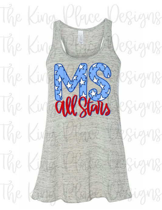 MS All Stars Tee/Tank